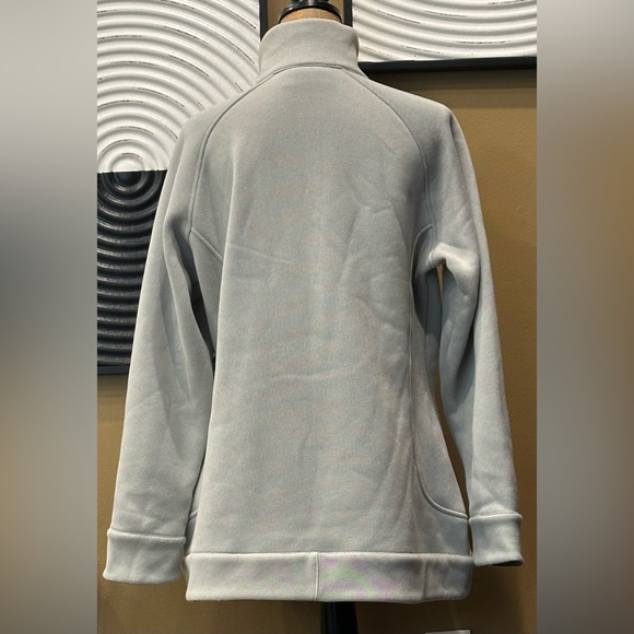 REI Women’s Light Gray Full Zipper Jacket Coat~ Funnel Neck~Size XL~Ex Cond! - Picture 4 of 11